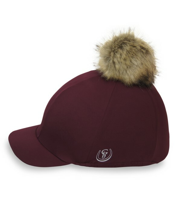 Gatehouse Stretch Hat Cover with Detachable Pompom