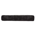 100% Merino Sheepskin Girth Sleeve GP Long 80x12 Black
