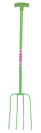 Red Gorilla - 4 Prong Manure Fork with T Handle