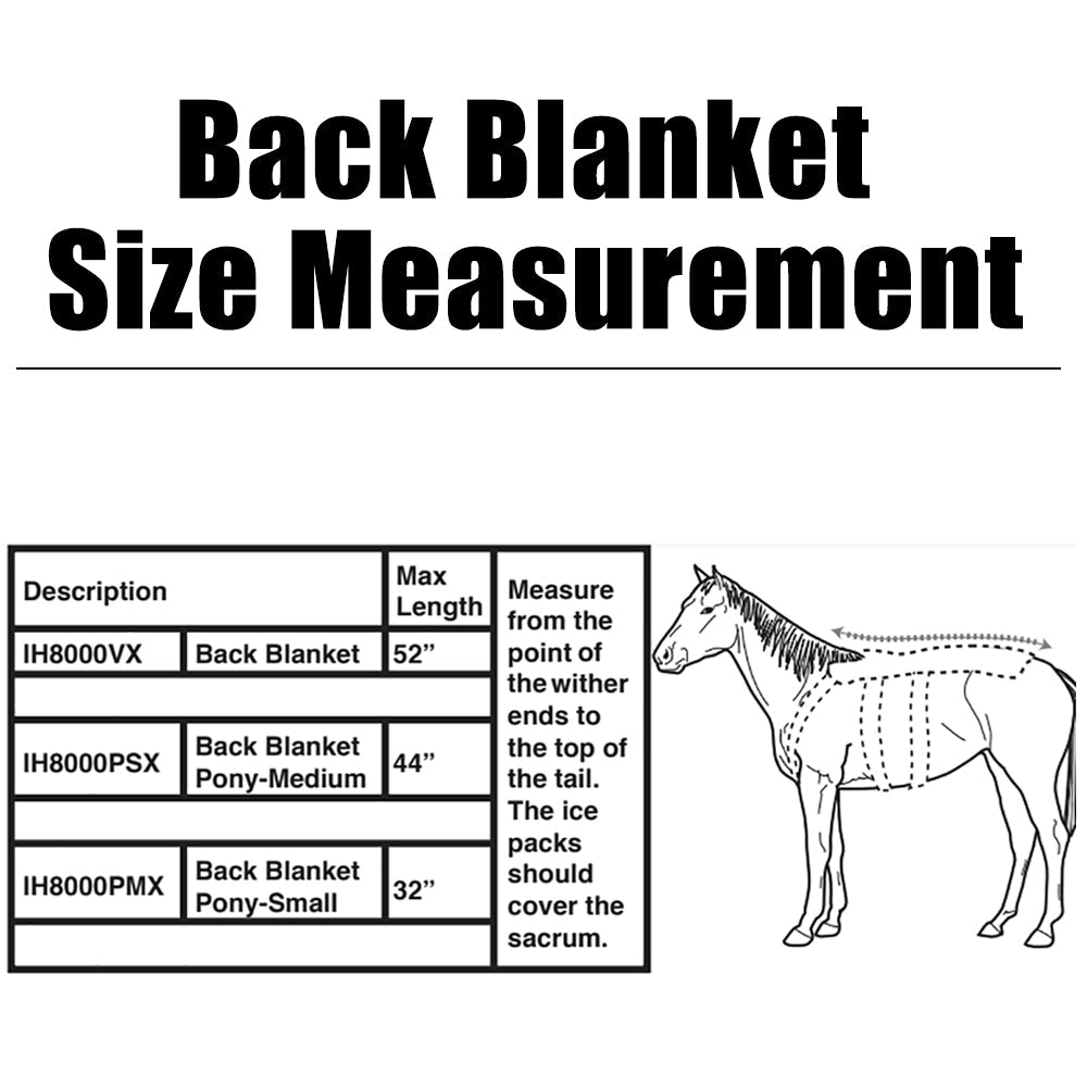 Back Blanket with 10 Cold Inserts
