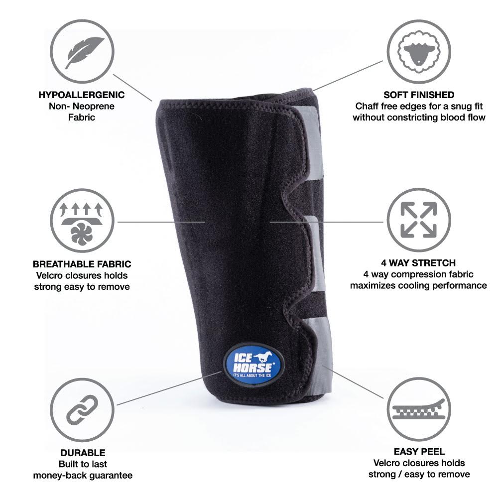 Hock Wrap - Pair with 6 Cold Inserts