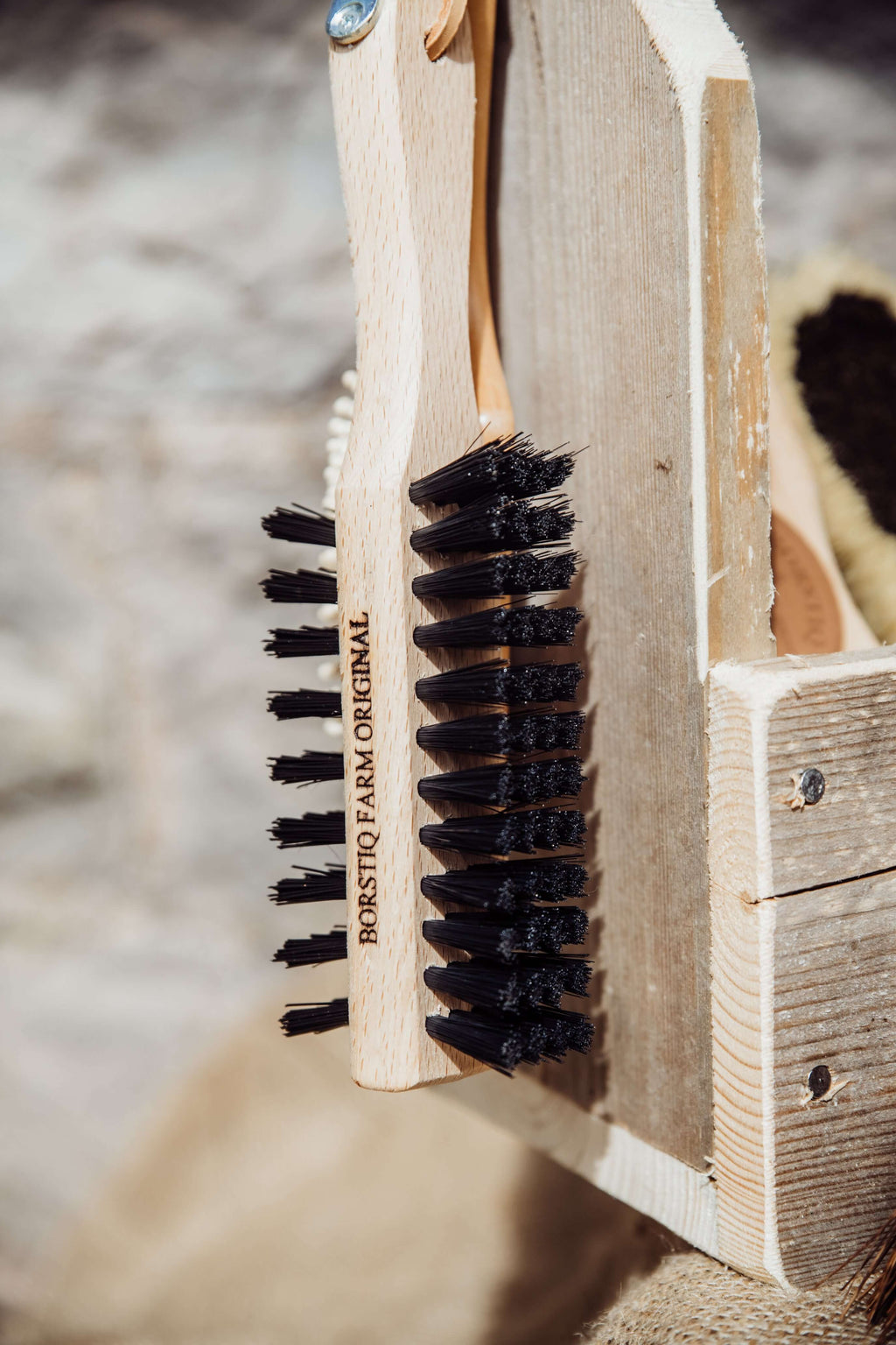 Borstiq Barefoot Hoof Pick & Brush