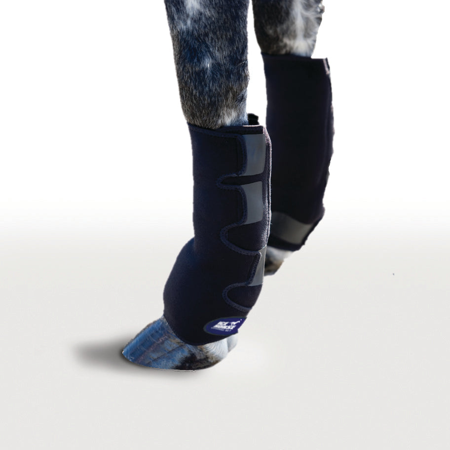 Suspensory Wraps* - Low Knee-to-Pastern Ankle (pony) Pair with 10 Cold Inserts