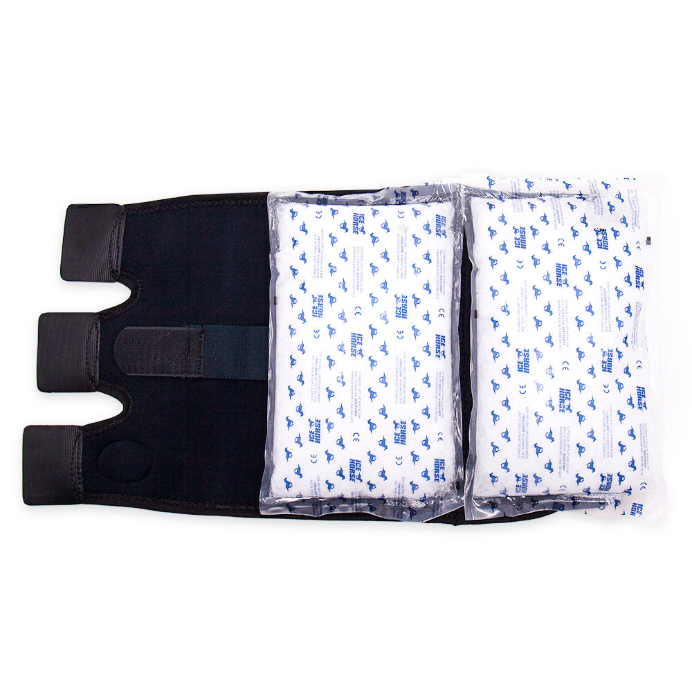 Tendon Leg Wrap - Pair with 4 Cold Inserts
