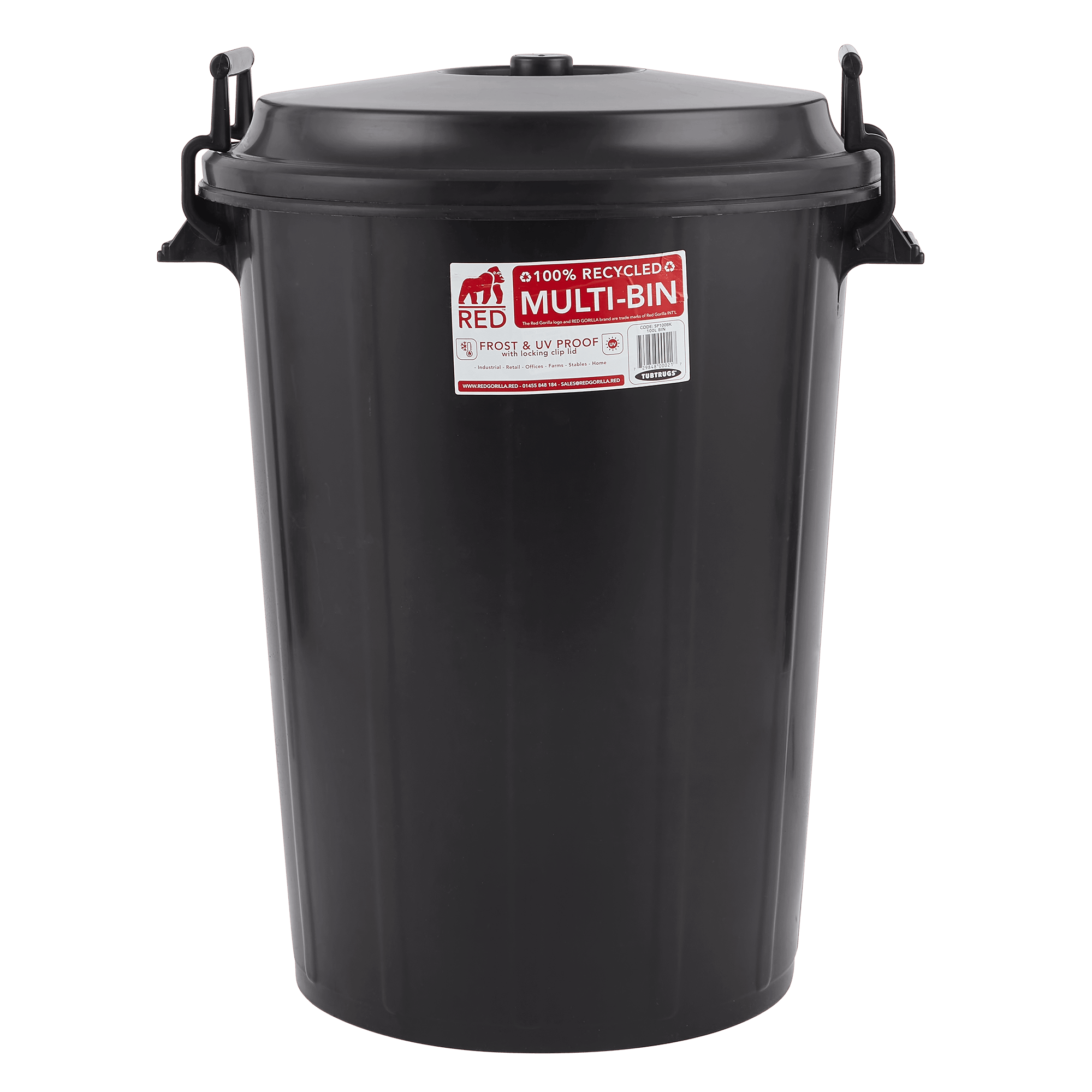 Multi Bin with Lid 100L