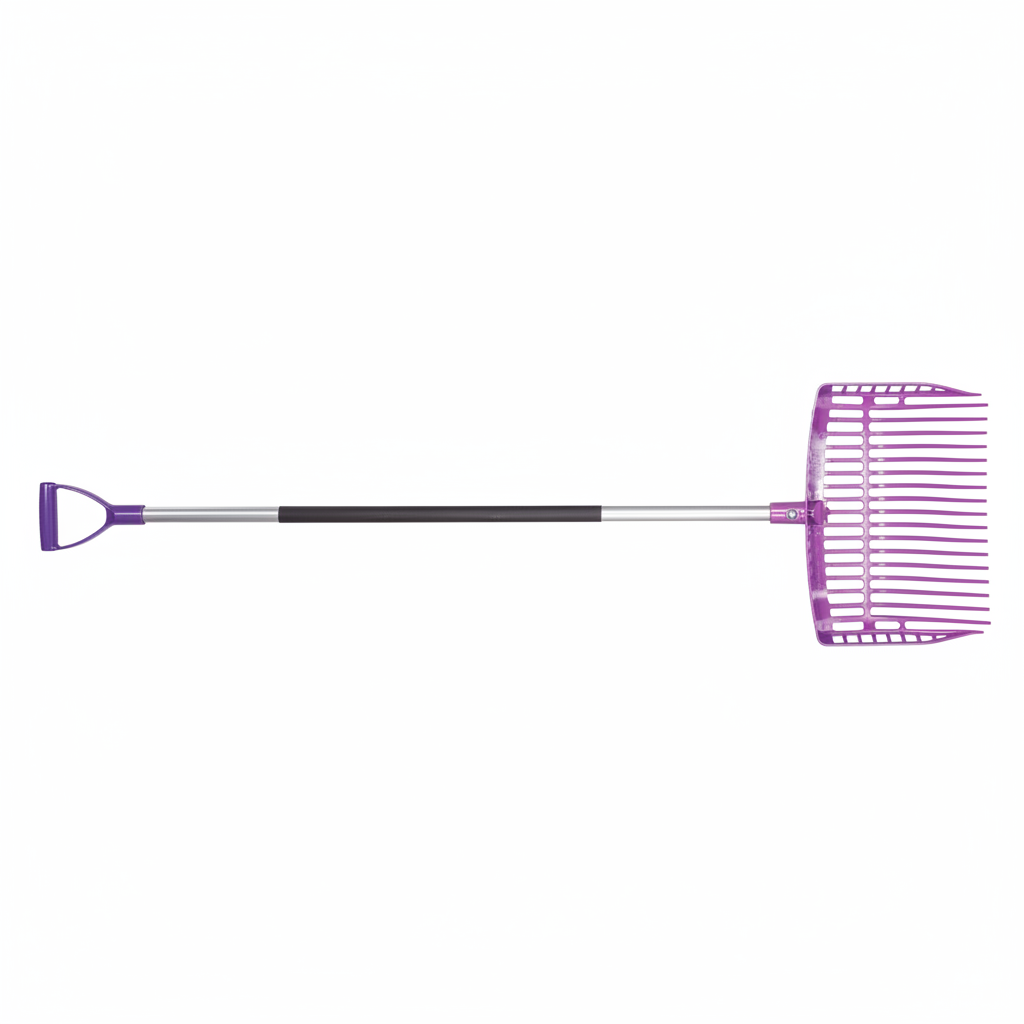 Purple Shavings Fork Horizontal